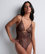 Crazy in Love - Body - Satin Brown - XL