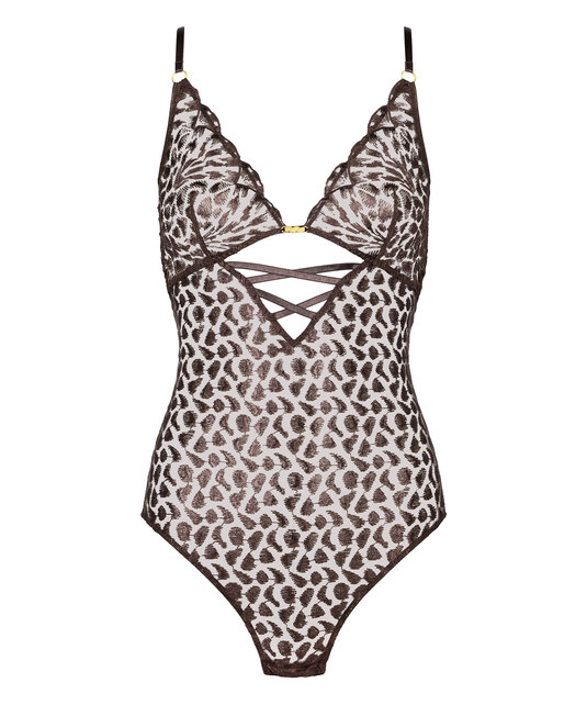 Crazy in Love - Body - Satin Brown - XL