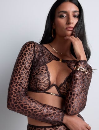 Crazy in Love - Bolero - Satin Brown - L