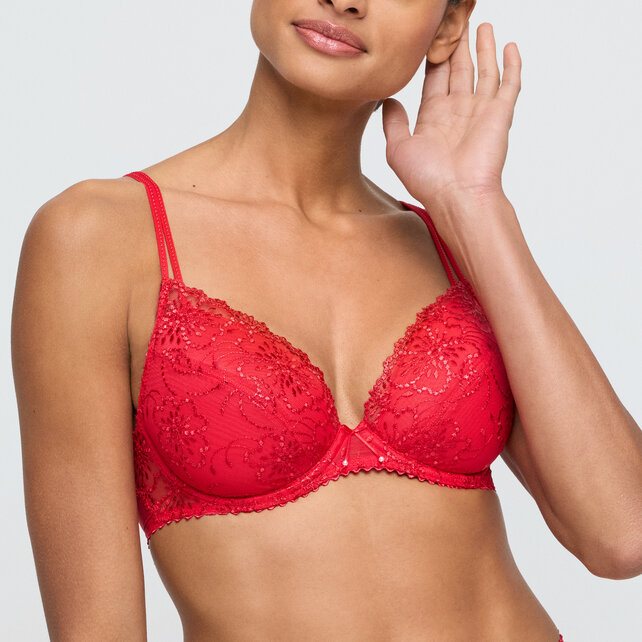 Jane - Push up BH - True red - 85B