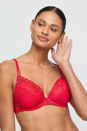 Jane - Push up BH - True red - 85B