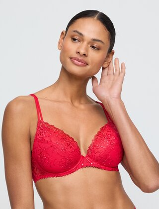 Jane - Push up BH - True red - 85B