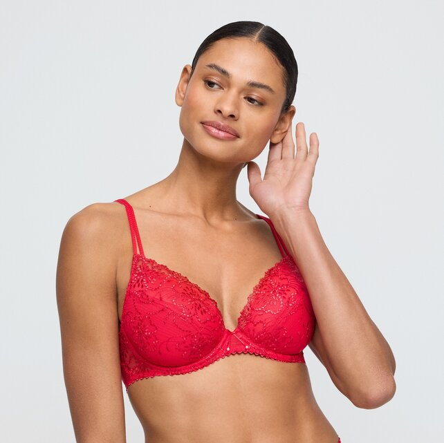 Jane - Push up BH - True red - 85B