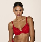Jane - Push up BH - True red - 85B