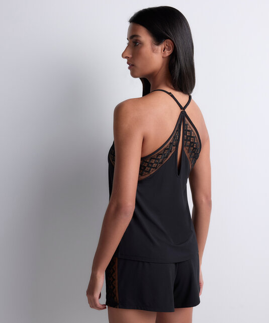 Sweet Obsession - Nachtsetje - Zwart - 40/L