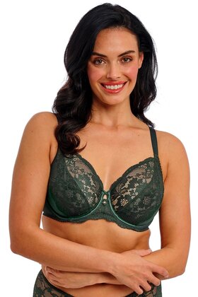 Natsuki - Beugel BH - Forest Green - 85C