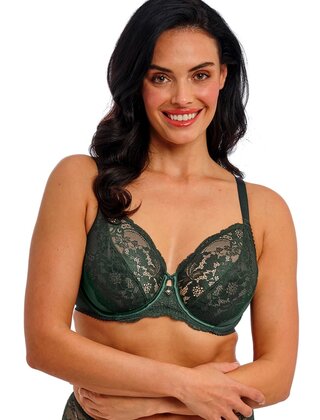 Natsuki - Beugel BH - Forest Green - 85C