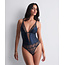 Aubade Satin Memories - Body - Deep Sea - S