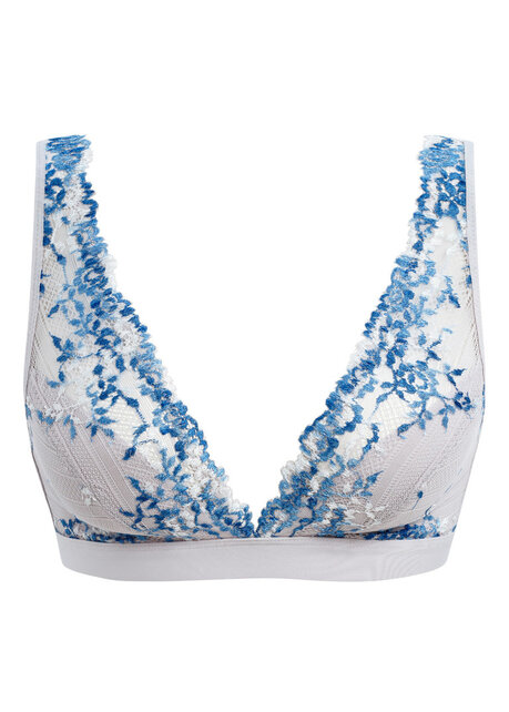 Embrace Lace - Bralette - Ice Blue - 70