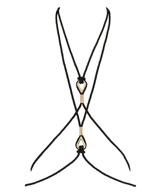 Burning Desire - Body Chain - Zwart