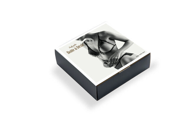 Boîte à Désir - Tentation Espiègle - Lingerie setje - Zwart - One size