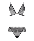Boîte à Désir - Tentation Espiègle - Lingerie setje - Zwart - One size