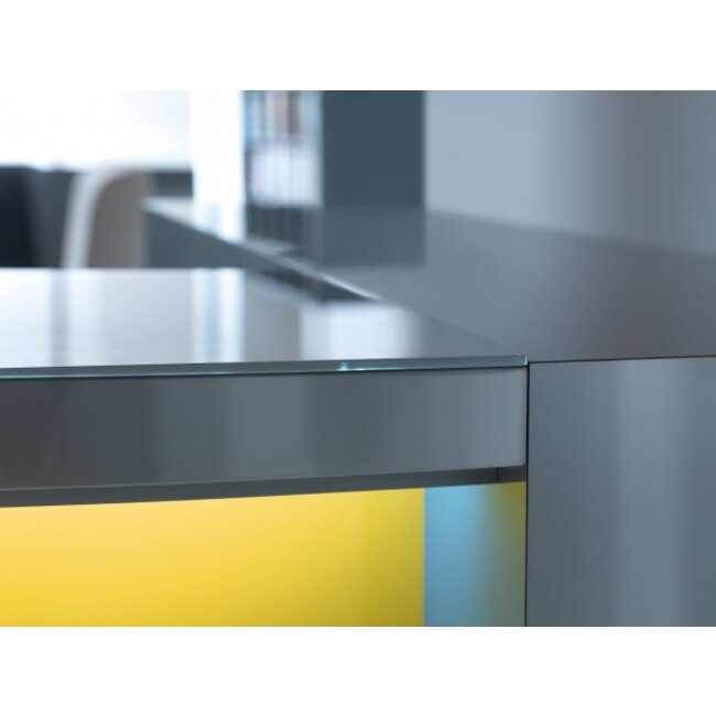 Empfangstheke Vale, 92cm mit Seitenwänden