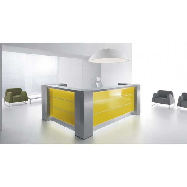 Empfangstheke Vale L-Form 290 x 190cm, eckig
