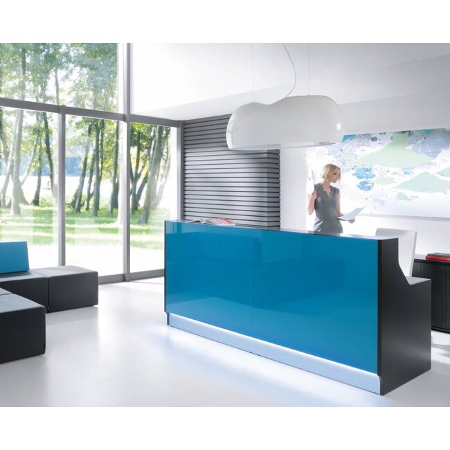 Empfangstheke London - Gerade Theke 246 cm