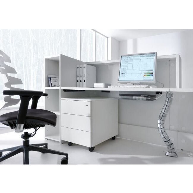 Empfangstheke Vale L-Form 290 x 190cm, eckig