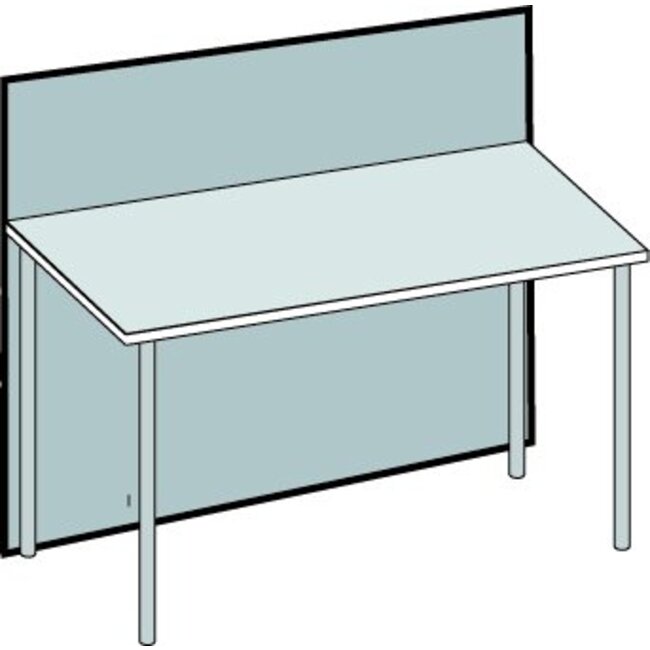 Square, gerades Element 1350mm breit