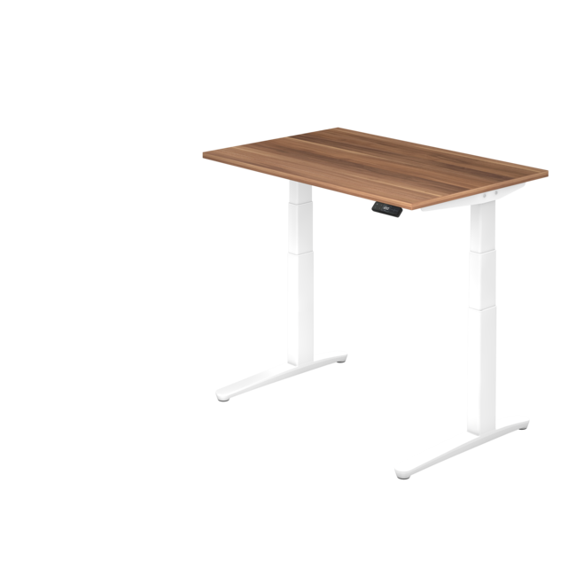 Schreibtisch XBH elektrisch höhenverstellbar 120 x 80 cm in Weiß und in 7 Farbvarianten