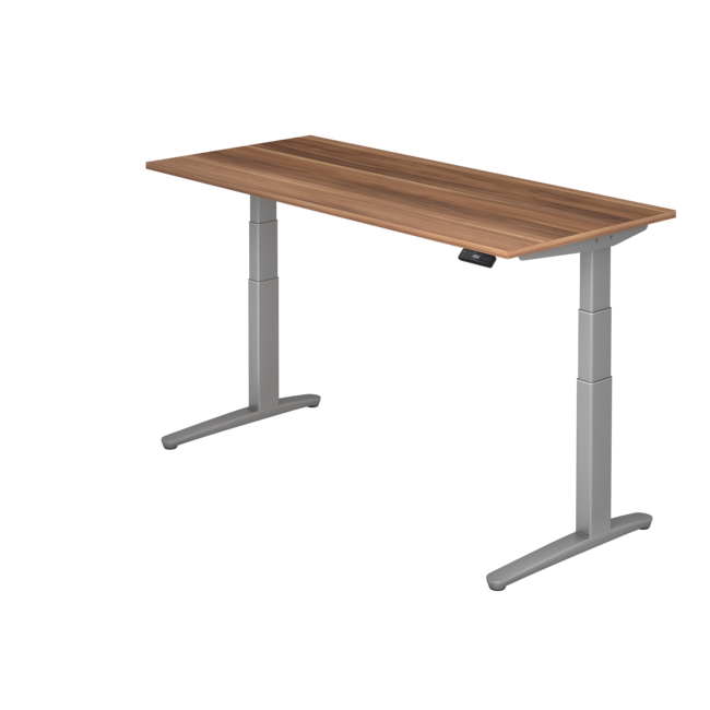 Schreibtisch XBH elektrisch höhenverstellbar 180 x 80 cm in Silber und in 7 Farbvarianten