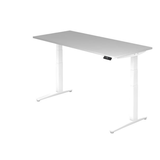 Schreibtisch XBH elektrisch höhenverstellbar 180 x 80 cm in Weiß und in 7 Farbvarianten