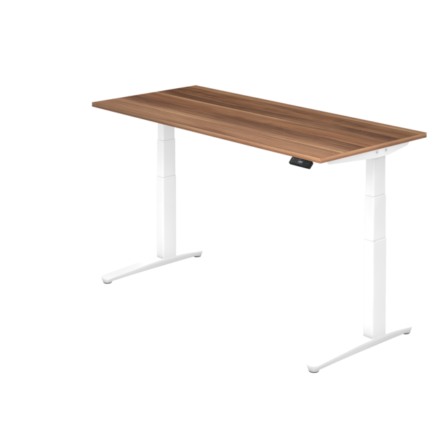 Schreibtisch XBH elektrisch höhenverstellbar 180 x 80 cm in Weiß und in 7 Farbvarianten