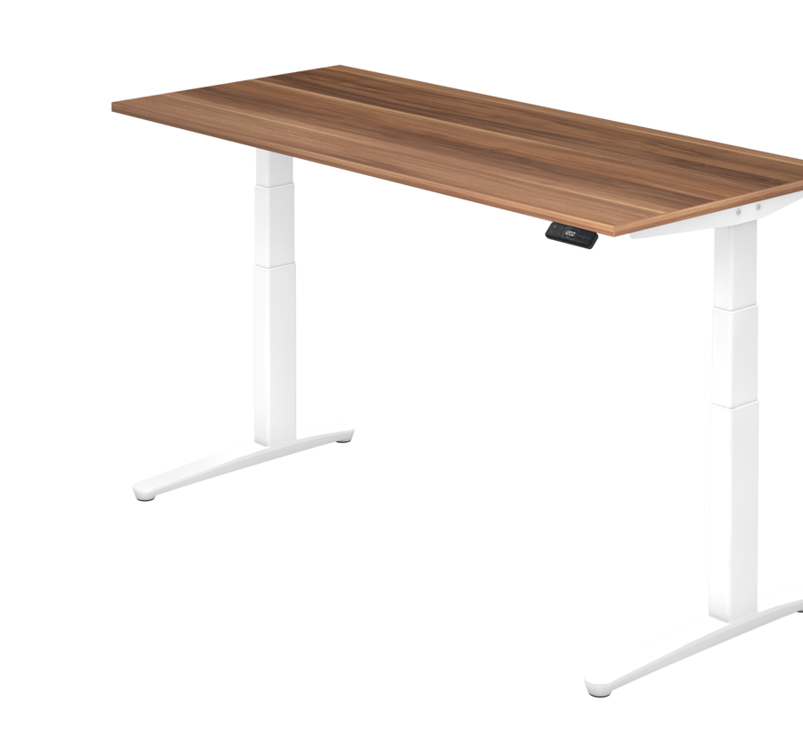 Schreibtisch XBH elektrisch höhenverstellbar 180 x 80 cm in Weiß und in 7 Farbvarianten