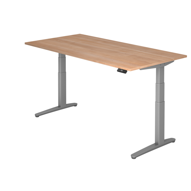 Schreibtisch XBH elektrisch höhenverstellbar 180 x 80 cm in Graphit/Graphit und in 7 Farbvarianten