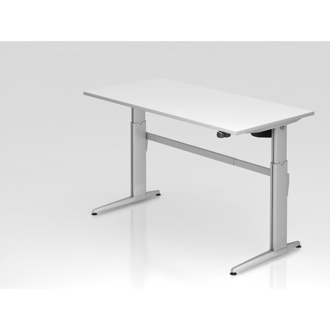 Schreibtisch XE  160 x 80 cm in Silber und in 7 Farbvarianten