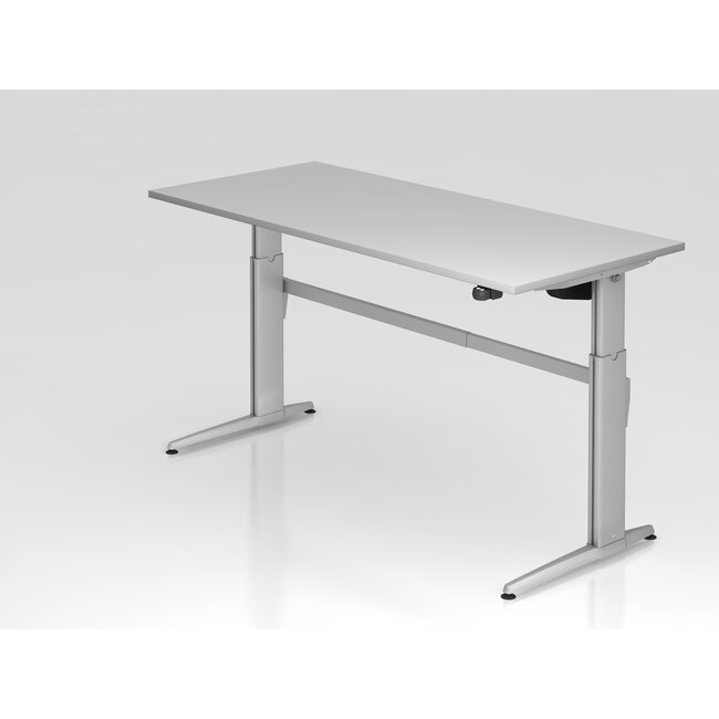 Schreibtisch XE  180 x 80 cm in Silber und in 7 Farbvarianten