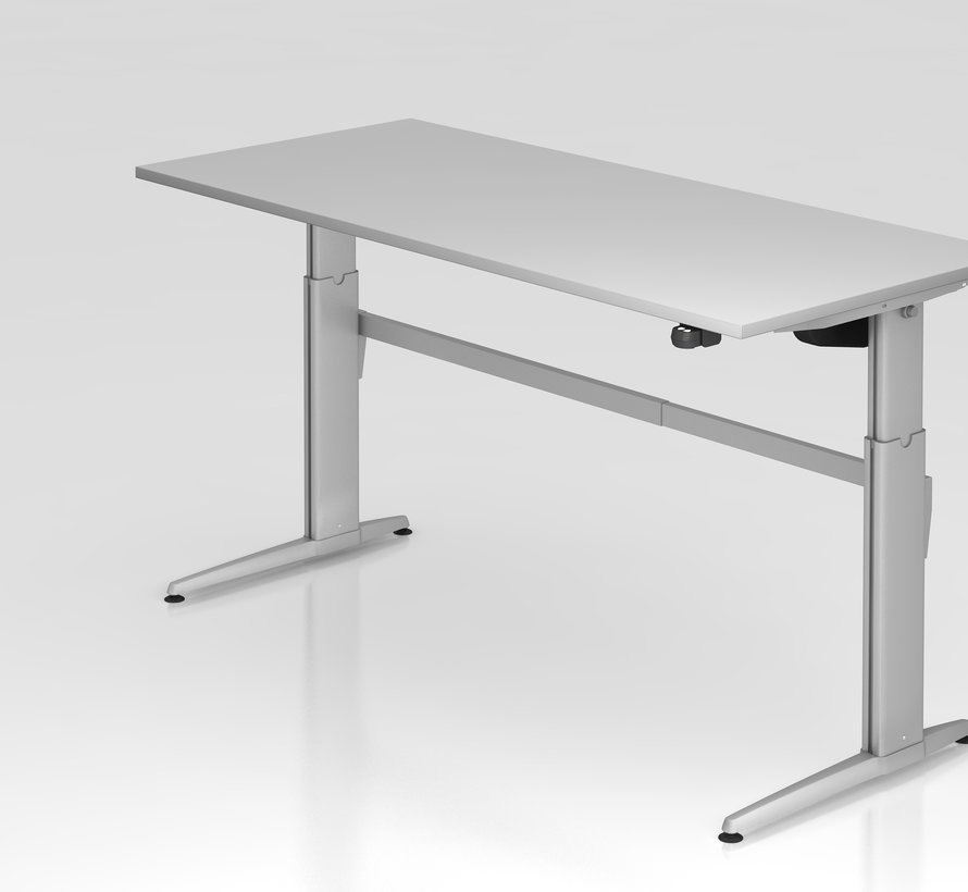 Schreibtisch XE  180 x 80 cm in Silber und in 7 Farbvarianten