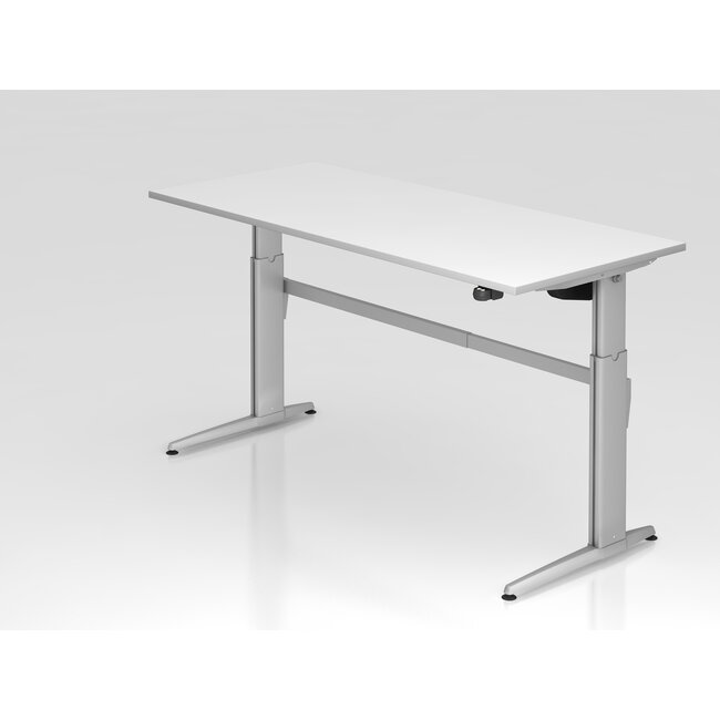 Schreibtisch XE  180 x 80 cm in Silber und in 7 Farbvarianten