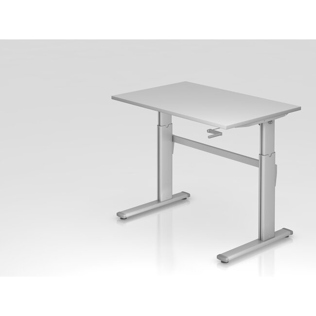 Schreibtisch XK  120 x 80 cm in Silber und in 7 Farbvarianten