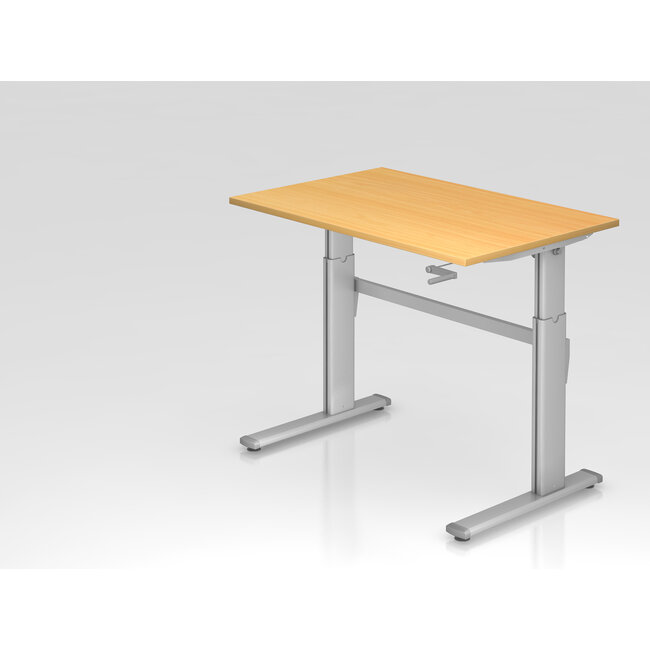 Schreibtisch XK  120 x 80 cm in Silber und in 7 Farbvarianten