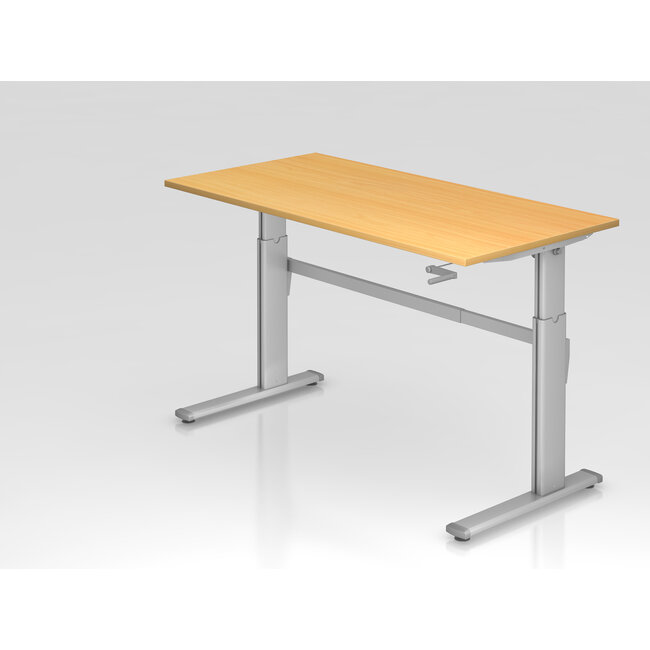 Schreibtisch XK 160 x 80 cm in Silber und in 7 Farbvarianten