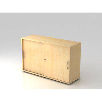 Schiebetürenschrank 2 OH abschließbar, 120 x 40 x 74,8 cm