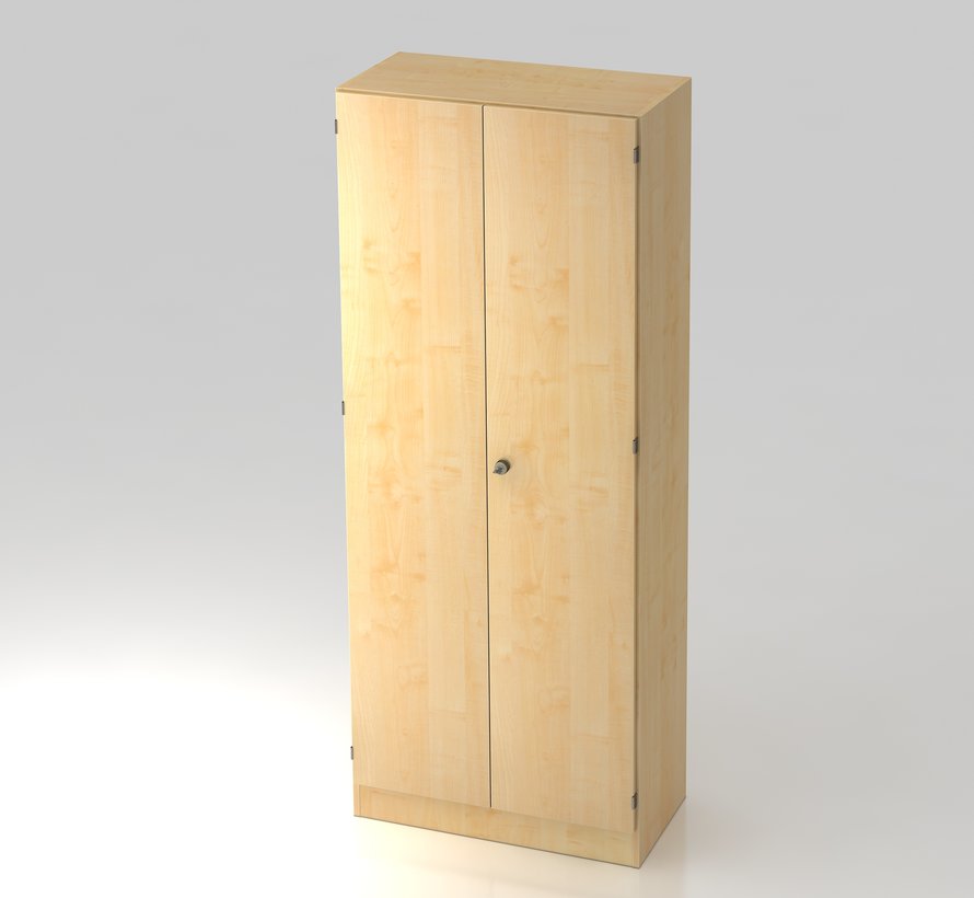 Schrank 5 OH abschließbar, 80 x 42 x 200,4 cm in 5 verschiedenen Farbvarianten