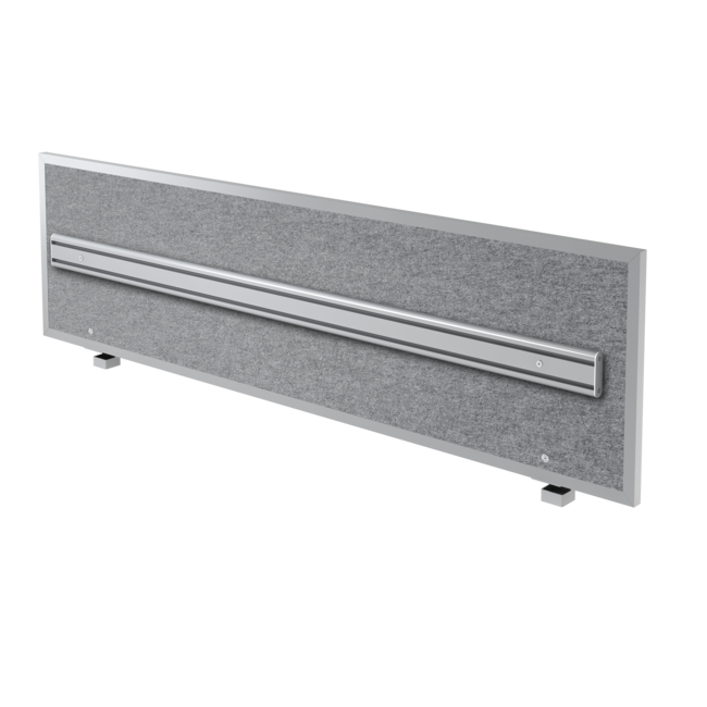 Akkustik-Trennwand + Orga-Schiene mit Halterung in 3 verschiedenen Größen