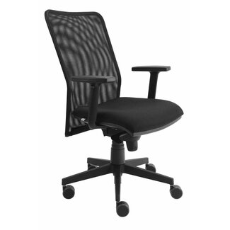 Büro-Drehstuhl Solid mit Netzrücken