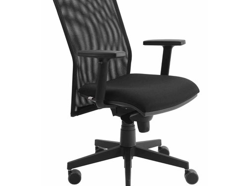 Serie HB Büro-Drehstuhl Solid mit Netzrücken