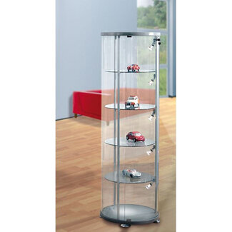 Serie KE Runde Glasvitrine