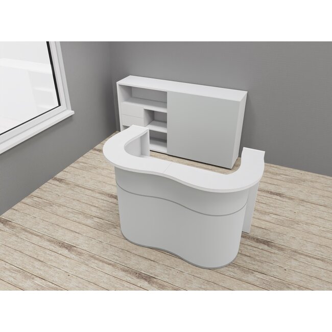 Empfangstheke Ocean, kleine Theke in U-form