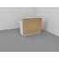 Perfect 120 cm – Empfangstheke mit Glasaufsatz, konfigurierbar