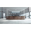 Perfect 120 cm – Empfangstheke mit Glasaufsatz, konfigurierbar