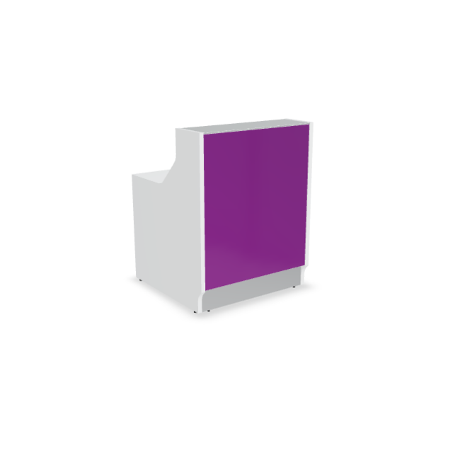 Empfangstheke London - Gerade Theke 86 cm