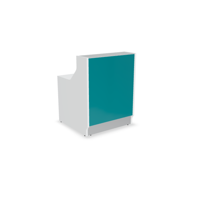 Empfangstheke London - Gerade Theke 86 cm