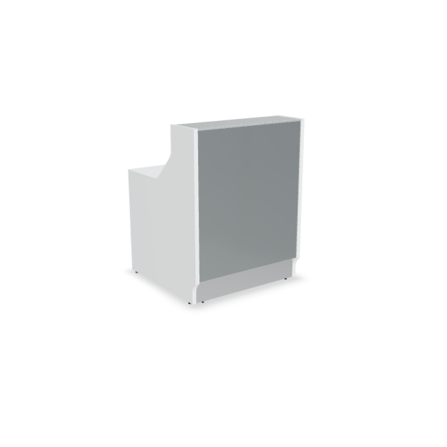 Empfangstheke London - Gerade Theke 86 cm