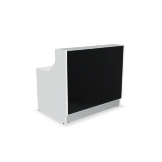 Empfangstheke London - Gerade Theke 126 cm