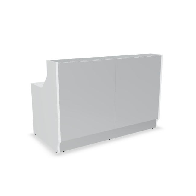 Empfangstheke London - Gerade Theke 166 cm