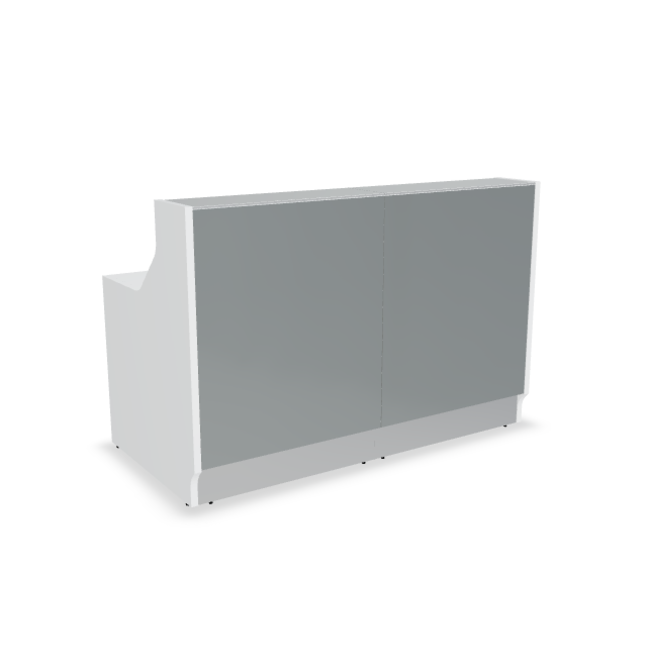 Empfangstheke London - Gerade Theke 166 cm
