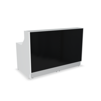 Empfangstheke London - Gerade Theke 166 cm